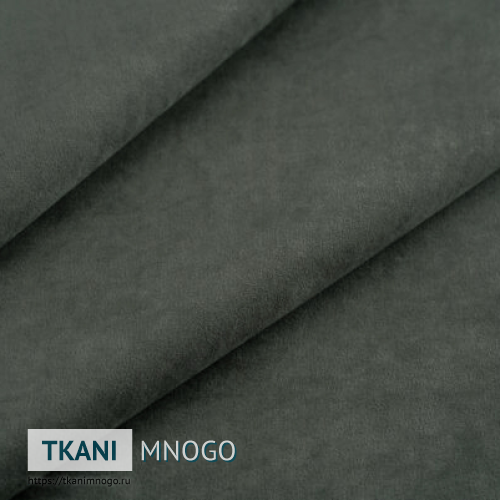 Фото фактуры велюра “28” (однотонный серый)