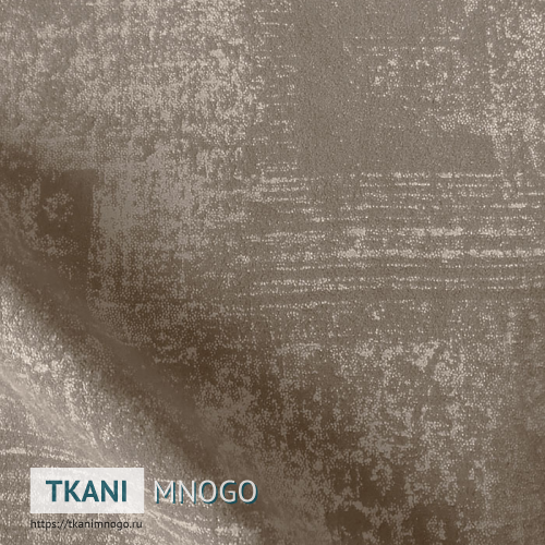 Фото внешнего вида велюра “4” (узор коричневый, бежевый)