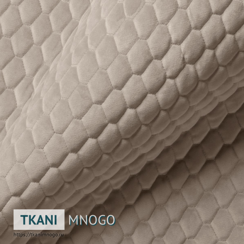 Фото внешнего вида велюра “AY1-5A” (ромб серый)