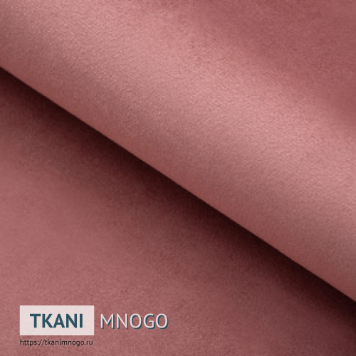Фото внешнего вида велюра “62” (однотонный розовый)