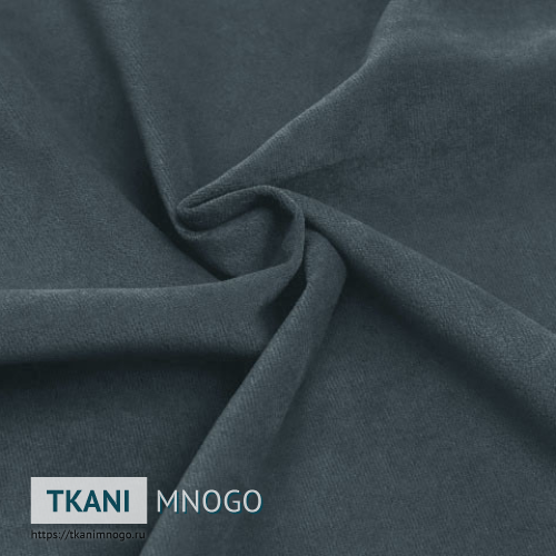 Фото материала велюра “cf005-17” (однотонный серый)