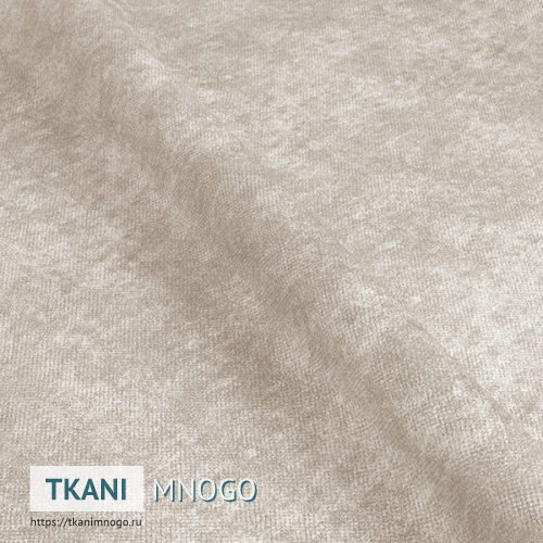 Фото фактуры велюра “Pretty-1” (однотонный бежевый)