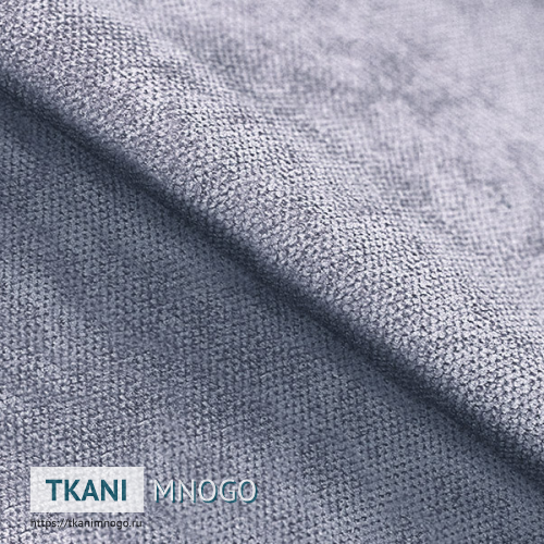 Фото фактуры велюра “Pretty-8” (однотонный голубой)