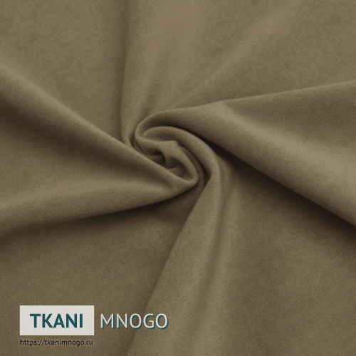 Фото фактуры велюра “Cf016-5” (однотонный серый)