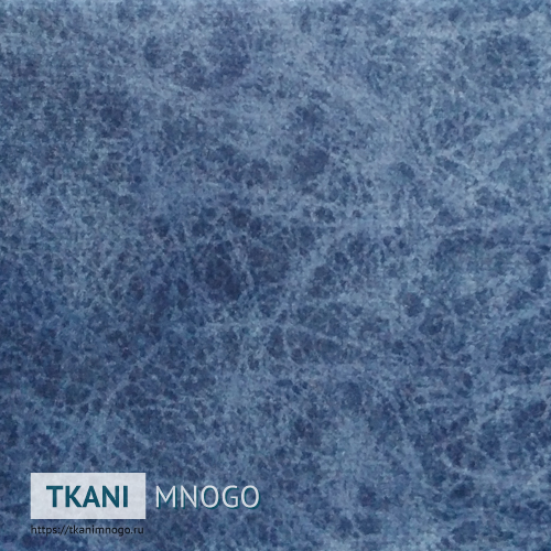 Фото материала велюра “2-26” (узор синий)