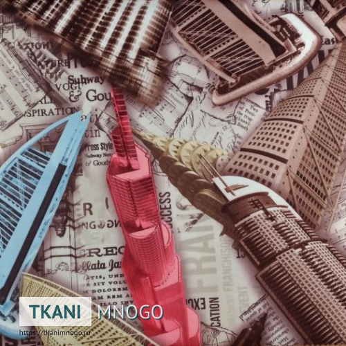 Фото рисунка микровелюра “4114-2” город.