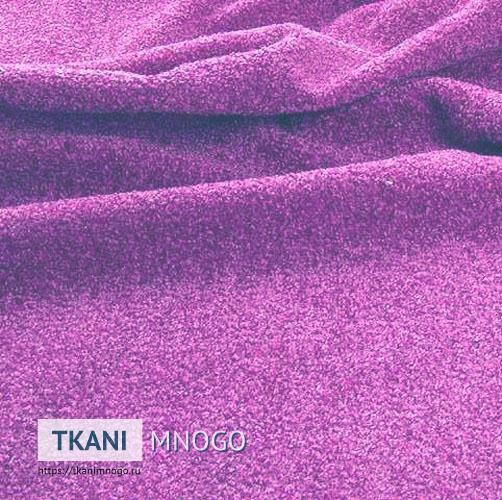Фото 75LILAC цвет фиолетовый однотонный Мебельная ткань Велюр