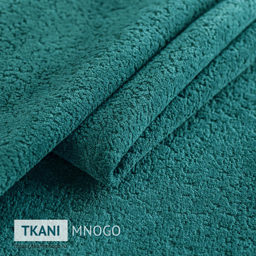 Фото фактуры велюра “18” (однотонный зеленый, голубой)