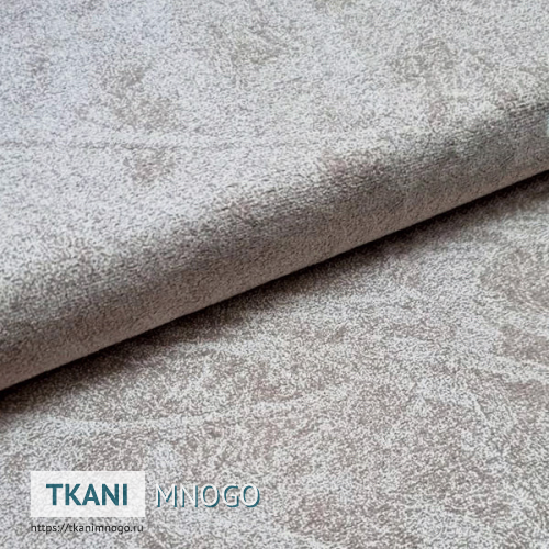 Фото текстиля 10 артикул - бежевый однотонный. Производитель Китай. Замша - фактура.