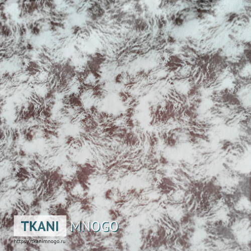 Фото ткани Арбореал 535-1 - белый узор. Производитель Китай. Замша крупным планом.